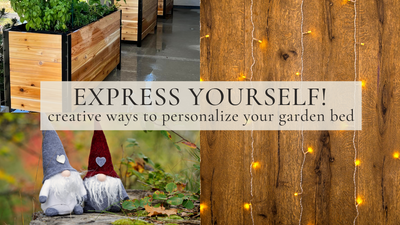 Creative Ways To Personalize Your Cedar Planter
