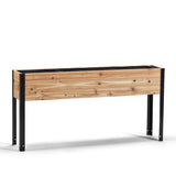11.5″ x 60″ Shallow Root Raised Garden Bed - 30″ TALL / Garden Grade