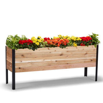 11.5" x 72" Raised Garden Bed - 30" TALL / Garden Grade