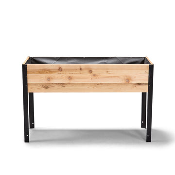11.5″ x 48″ Shallow Root Raised Garden Bed - 30″ TALL / Garden Grade