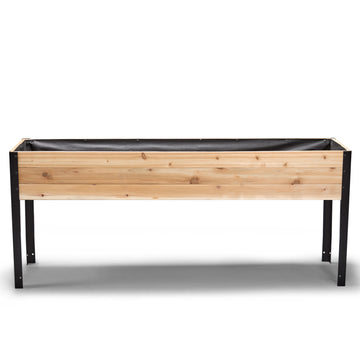 11.5″ x 72″ Shallow Root Raised Garden Bed - 30″ TALL / Garden Grade