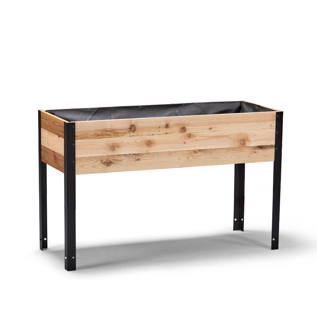 18″ x 48″ Shallow Root Raised Garden Bed - 30″ TALL / Garden Grade