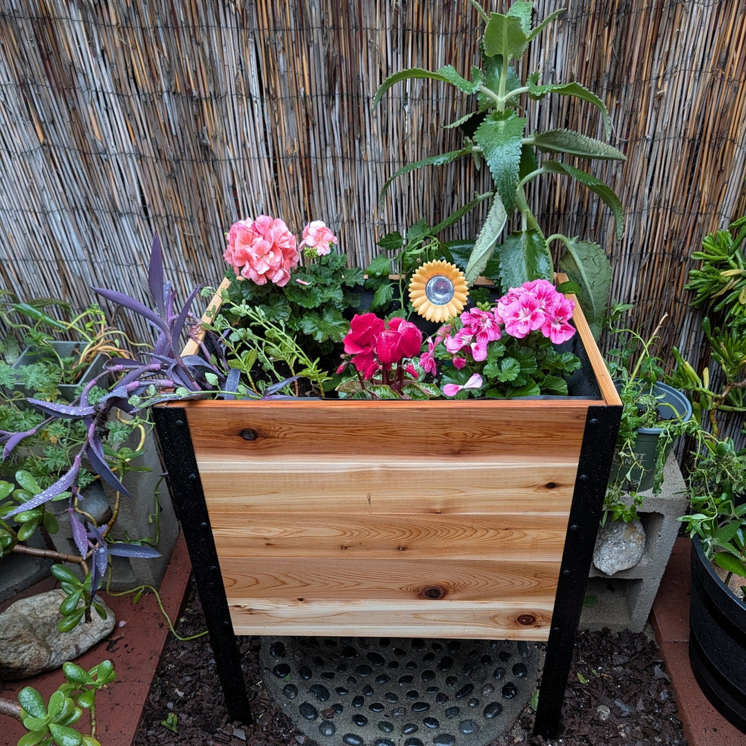 18" x 24" Raised Garden Bed - 30" TALL / Garden Grade